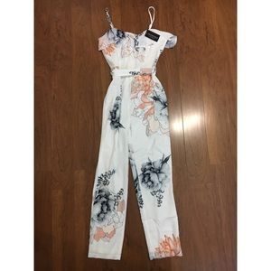 Fashion Nova floral Jumpsuit